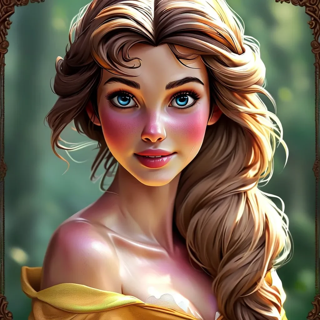 Learn How to Recreate Belle's Iconic Hair Styles from Beauty and the Beast belle beauty and the beast hair