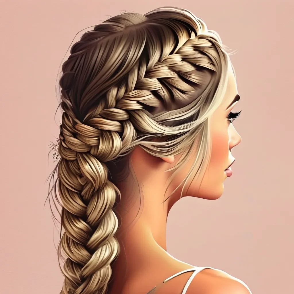 beautiful braided hair