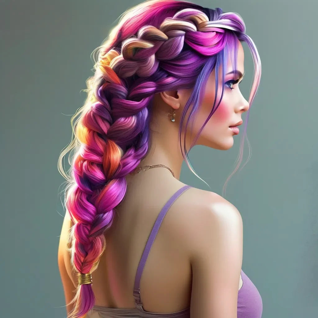beautiful braided hair