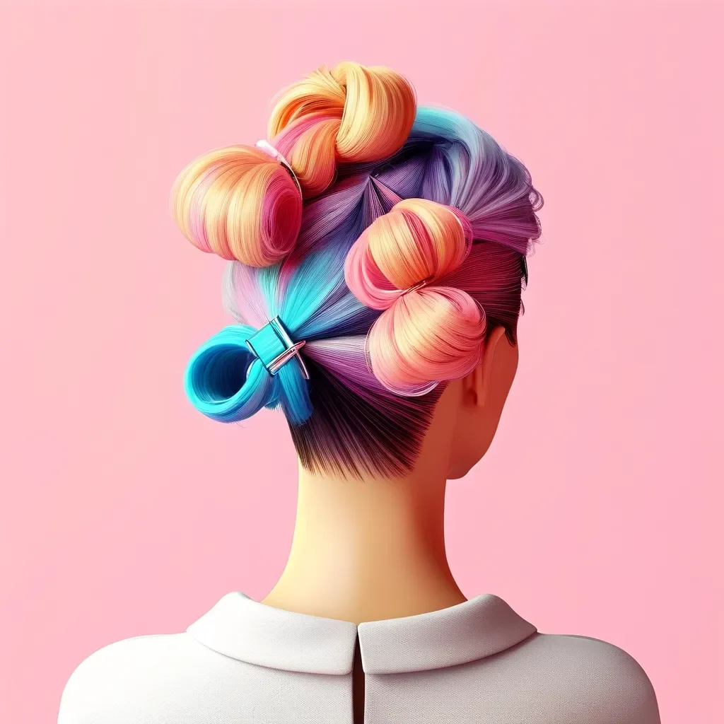 beauty salon hair clips