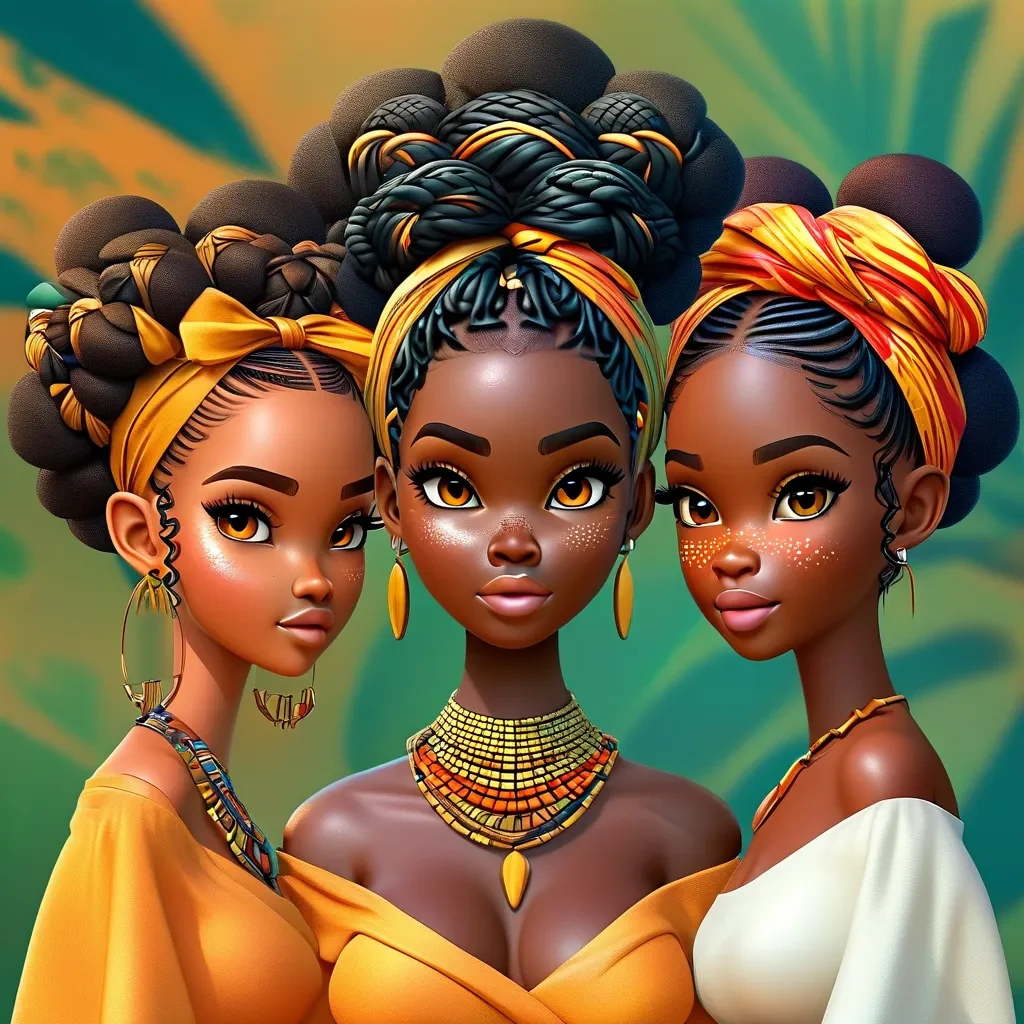 beautiful african hair braiding