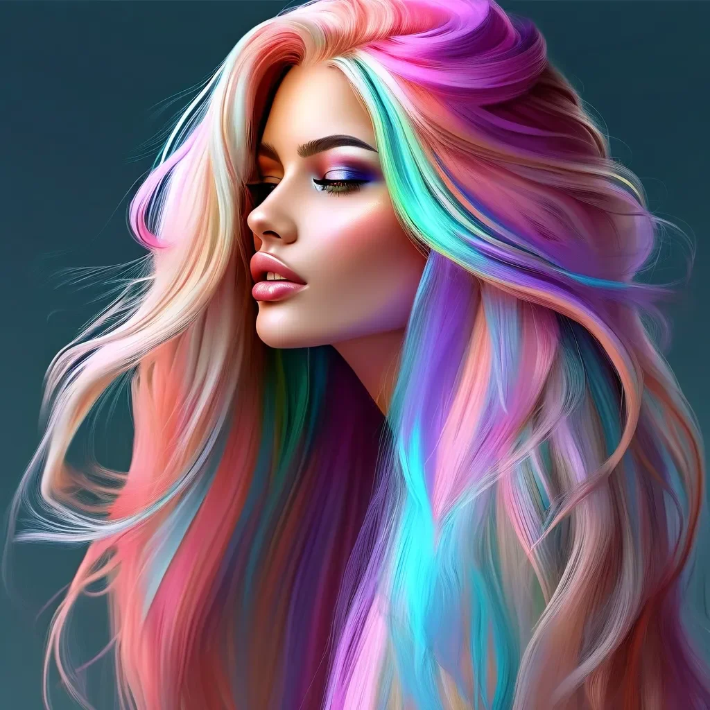 hair long beautiful
