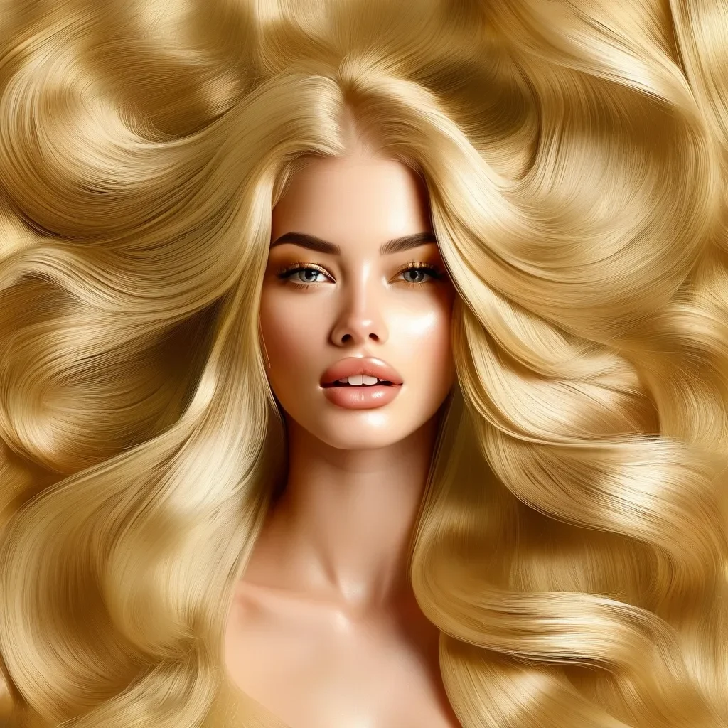 hair gold beauty supply