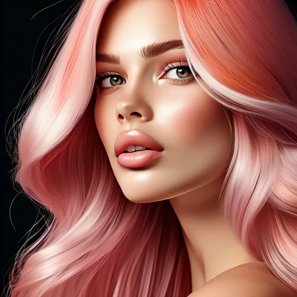 beauty salon hair color