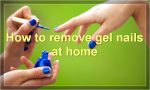 How to remove gel nails at home