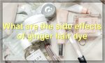 What are the side effects of ginger hair dye
