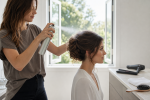 Unbranded hair care setup for Aerosol Hair Spray: Hold, Ventilation, and Flammability