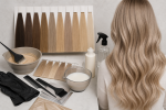 Unbranded hair color setup for Beige Blonde Hair Color: Starting Level, Undertone, Formula, and Upkeep Guide