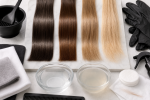 Unbranded hair color setup for Clear Hair Gloss: Finish, Transfer, Fade, and Removal Guide