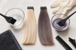 Unbranded hair color setup for Clear vs Tinted Hair Gloss: Shine Only or Tone Adjustment?