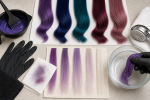 Unbranded hair color setup for Color-Depositing Conditioner: Finish, Transfer, Fade, and Removal Guide
