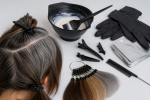 Unbranded hair color setup for Coloring Resistant Gray Hair: Placement, Sectioning, and Upkeep Guide