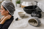 Unbranded hair care setup for Conditioning Caps: Material, Fit, Reuse, and Cleaning