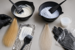 Unbranded hair color setup for Cream vs Powder Hair Lightener: Control, Consistency, and Label Limits