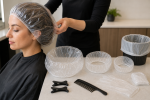 Unbranded hair care setup for Disposable Processing Caps: Size, Material, and Safe Use