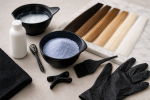 Unbranded hair color setup for Dust-Free Powder Hair Lightener: Formula, Directions, and Compatibility Guide