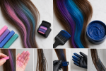 Unbranded hair color setup for Hair Chalk vs Color Wax: Finish, Hold, Transfer, and Removal