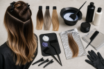 Unbranded hair color setup for Hair Color Melts: Placement, Sectioning, and Upkeep Guide