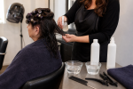 Unbranded hair care setup for Hair Setting Lotion: Dilution, Roller Saturation, and Hold