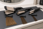 Unbranded hair tools setup for Hair Waver Tools: Barrel Shape, Heat Range, and Section Size Guide