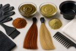 Unbranded hair color setup for Henna vs Cassia for Hair: Color Deposit and Compatibility Checks