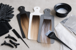 Unbranded hair color setup for How to Choose and Use Balayage Boards at Home