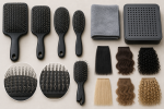Unbranded wigs and extensions setup for Looped-Bristle Wig Brushes: Selection, Use, Cleaning, and Replacement
