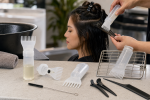 Unbranded hair care setup for Oil Applicator Combs: Reservoir, Flow Control, and Cleaning