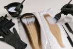 Unbranded hair color setup for On-Scalp vs Off-Scalp Lightener: Follow the Intended Use