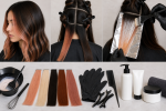 Unbranded hair color setup for Panel Hair Coloring: Placement, Sectioning, and Upkeep Guide