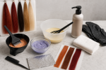 Unbranded hair color setup for Red Hair Color Correctors: Formula, Directions, and Compatibility Guide