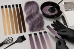Unbranded hair color setup for Smoky Lilac Hair Color: Starting Level, Tone, and Fade Planning