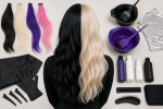 Unbranded hair color setup for Split-Dye Hair Color: Placement, Sectioning, and Upkeep Guide