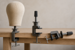 Unbranded wigs and extensions setup for Table Clamps for Wig Blocks: Selection, Use, Cleaning, and Replacement