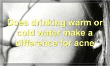 The Benefits Of Drinking Water For Acne