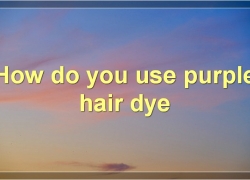 The Pros And Cons Of Purple Hair Dye