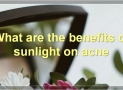 How Does Sunlight Help Acne?