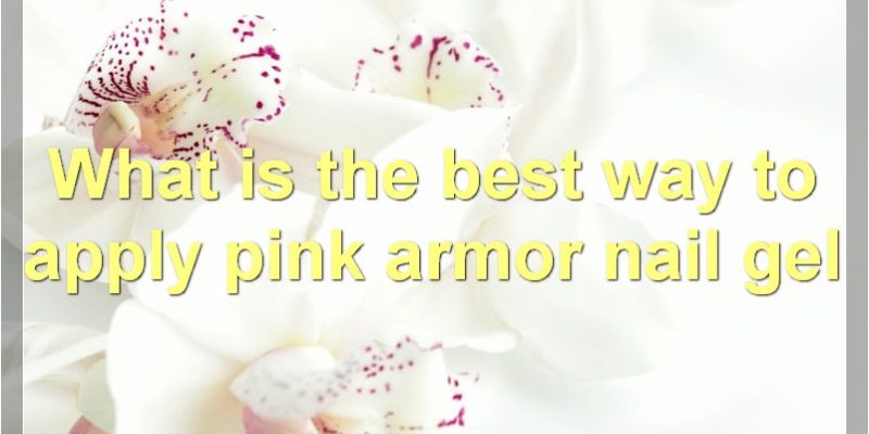 Everything You Need To Know About Pink Armor Nail Gel