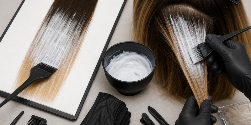 Balayage Board vs Freehand Application: Support, Saturation, and Control