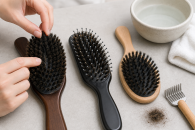 Boar-Bristle Hair Brushes: Bristle Blend, Density, and Cleaning