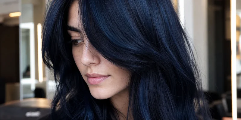 Blue Black Hair Dye: Shade, Base, and Fade Guide