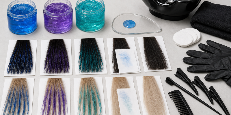 Colored Styling Gel: Finish, Transfer, Fade, and Removal Guide