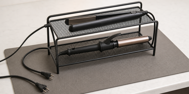 Cooling Racks for Hair Styling Tools: Features, Fit, Maintenance, and Safety