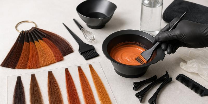 Copper Hair Color Correctors: Formula, Directions, and Compatibility Guide