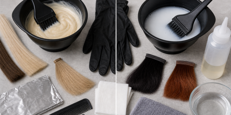 Cream vs Liquid Permanent Hair Color: Mixing, Control, and Cleanup
