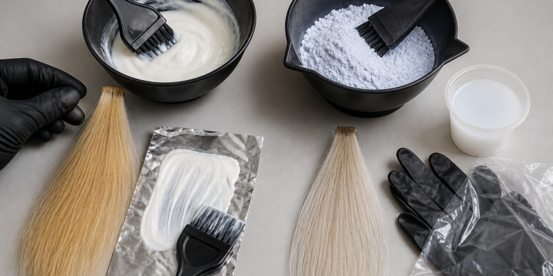 Cream vs Powder Hair Lightener: Control, Consistency, and Label Limits