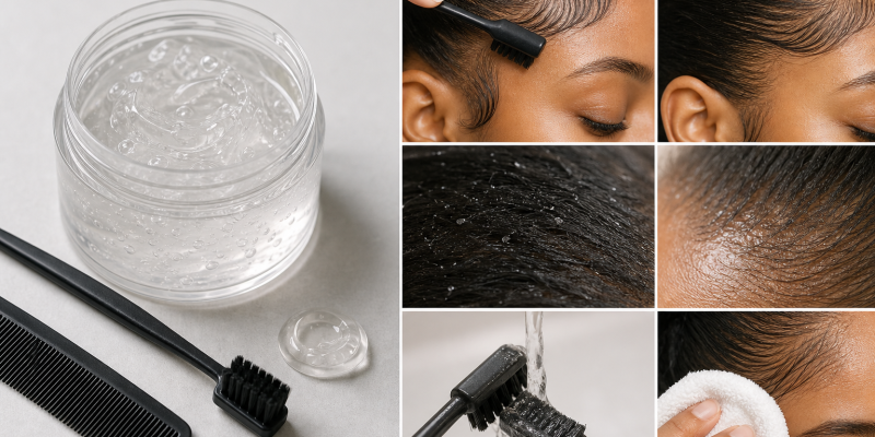 Edge Control Gel: Hold, Residue, Tool Hygiene, and Removal