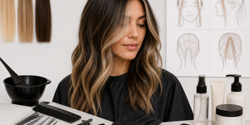 Face-Framing Highlights: Placement, Sectioning, and Upkeep Guide