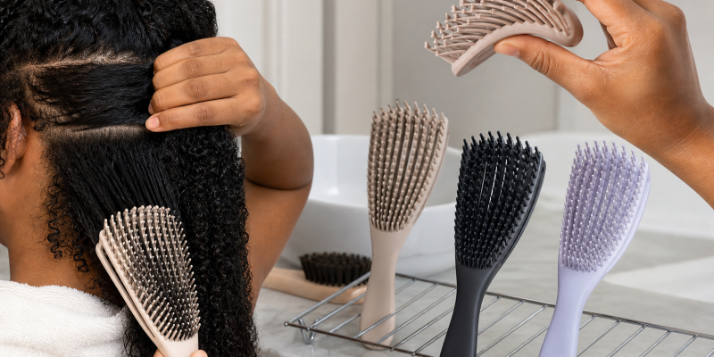 Flexible Detangling Brushes: Row Flex, Bristles, and Sectioning