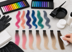 Hair Chalk: Finish, Transfer, Fade, and Removal Guide